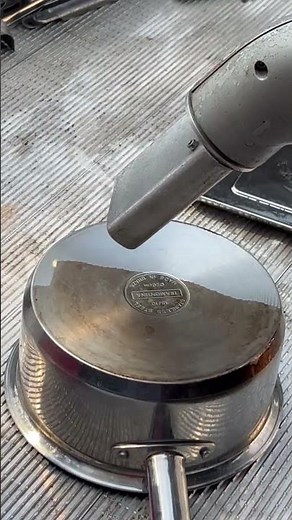 Stainless Steel Cleaning #industrialcleaning#laserblastingpros