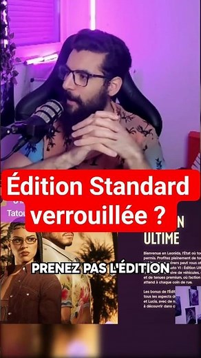 🎙️🤔 Édition Standard verrouillée il faut la Ultime ?? - Analyse complète en bas👇🏻... #gta6 🎮 🦩🌴
