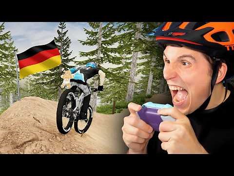 Erste DOWNHILL Strecke in DEUTSCHLAND | Fahrrad Simulator