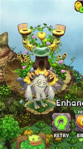Getting rare Punkleton instead of Base Punkleton#shorts #mysingingmonsters