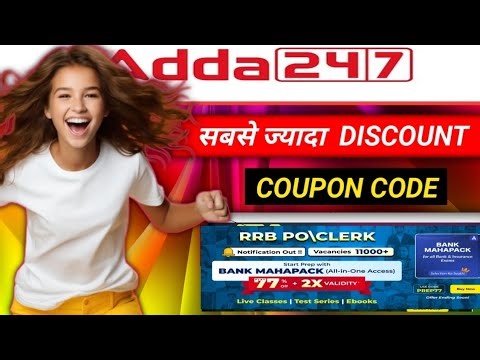 Adda247 coupon code l adda247 offer today l adda247 discount offer