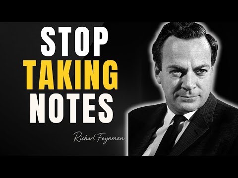 The "Notebook Method" That Made Feynman A Genius (Think on Paper)