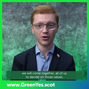 Independence would give us an incredible opportunity to build a fairer, greener and better future for Scotland. | Scottish Green Party