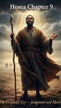 Hosea Chapter 9 | The Prophetic Cry | Judgment, Exile, and the Silent Mercy of God| ‪@sendmeradio‬