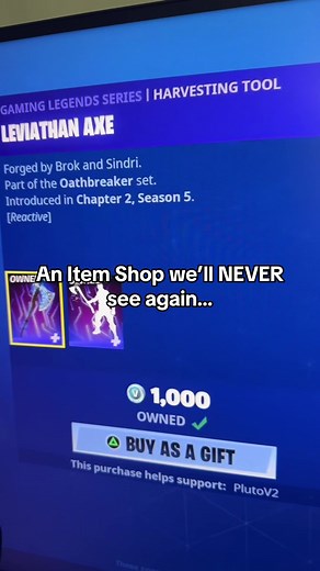 Fortnite Kratos & Leviathan Axe: Item Shop Return Speculations
