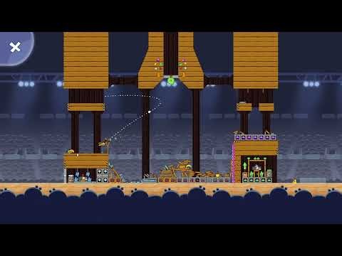 Angry Birds Friends Level 9 Tournament 1755 three stars NO POWER-UP walkthrough 2026-05-21