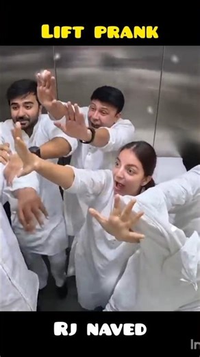 😱 Ghost Prank In Lift 😲 || LIFT PRANK 🤫 || CREDIT - RJ NAVED || #diwali #funny #comedian #rjnaved