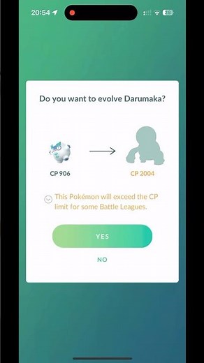 Evolving Galarian #darumaka #pokemon #pokémon #pokemongo #evolution