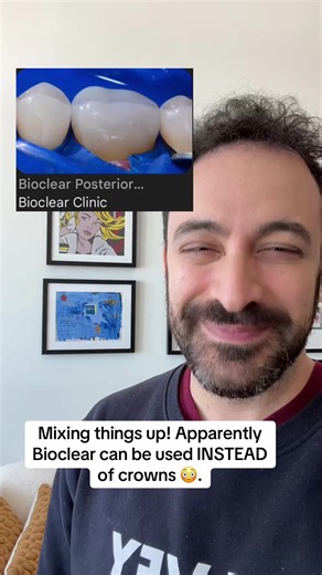 Thoughts on these Bioclear crowns? #dentalcrowns #teethcare #oralhealth #oralcare #dentalhygiene