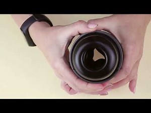 ARCWAVE VOY мастурбатор з регулюванням герметичності, 8 інтенсивностей, наскрізний