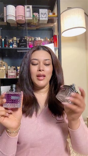 Adunni Ade on Instagram: "Okay okay small confession, I kinda sorta started a New life on T app 😬. Yall recall when I would do GRWM and I’ll show my perfume collection, well I sort of created something new with it over there. I just thought I’d put you on to some of my favorites, and maybe put you onto some really great fragrances. I tagged it Fragrance file so I’ll do that here and create a highlight for it. Here is the most recent @valentino.beauty launch Born in Roma Purple Melancholia."
