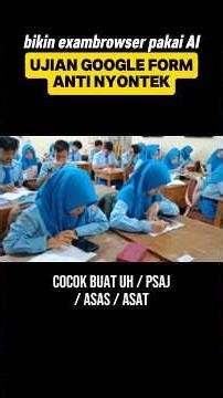 Exams using Google Forms but anti-cheating in class | how to make your own exam browser