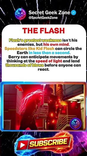Flash would be the strongest hero without a script