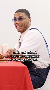 1M views · 25K reactions | From @ashanti's least favorite @nelly song to the scene Nelly demanded be cut from their new show, these two will either need to be honest or go head-to-head with the ✨wings of death ✨ Who will take home the coveted chicken wing trophy!? Tune in to an all-new episode of #HotOnesVersus NOW. LINK IN BIO. | First We Feast | Facebook
