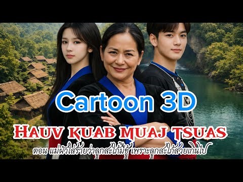 Hauv kuab muaj tsuas 42 Part 5|Cartoon 3D Animation (Hmoob li Dab neeg Channel)#Hmoob #dabneeghmoob