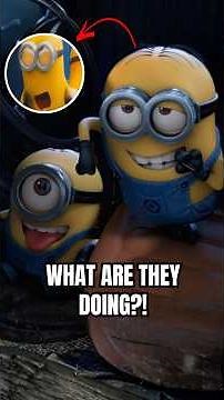The Weirdest Minion Moments in Despicable Me 🤯 #minions #weirdcartoons