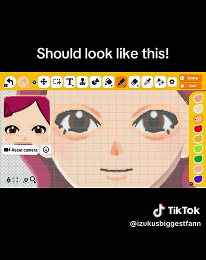 Tomo-Dachi Life Mii Eyes & Nose Tutorial (Alien Stage)