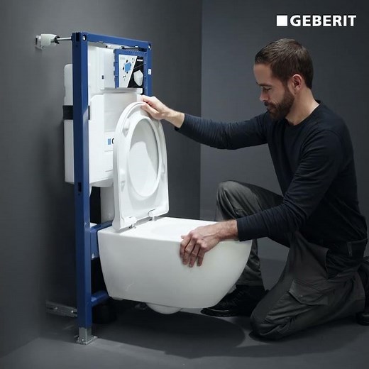 Vertrouw op blauw - Geberit WC System - Installation