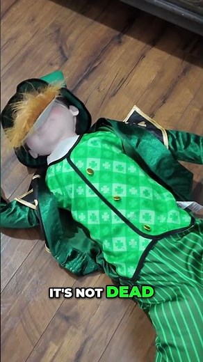 Giant Leprechaun Elf On The Shelf MOVED BY ITSELF!