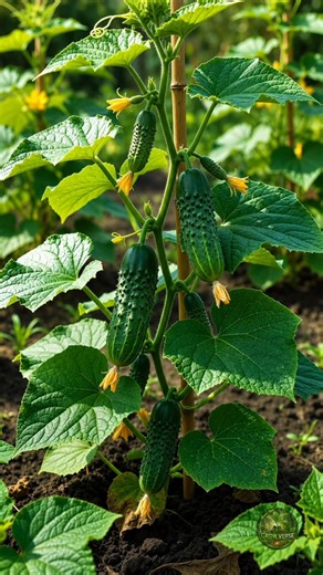 Cucumber Life Cycle in 16 Seconds 🥒 Nature Timelapse #plantgrowth #aivideo #timelapse #cucumber