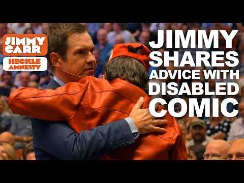 "No Joke Is Too Dark" - Jimmy Carr Meets a Disabled Comic