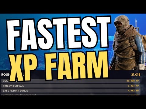 Fastest XP Leveling Method - 200K/HR (Buried City) | ARC Raiders