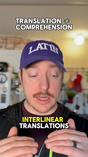 LAC on Instagram: "In this video, I explain why translation isn’t acquisition, how your brain actually learns languages through Comprehensible Input, and how to start training your mind to process Latin directly — without constantly tunneling everything through English. This applies to all languages, but especially to Latin and Ancient Greek, where translation-heavy traditions run deep. #latinitas #languages #fyppppppppppppppppppppppp #comprehensibleinput #vocabulary #translation #languagelearni