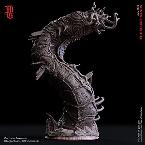 Desert Caravan Devourer Miniature Large Boss Monster Miniature Dnd Figure | 100mm Base 32mm Scale Dnd Miniature Dungeons and Dragons Dnd 5e - Etsy