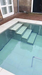 Loving these movable pool floors by @tielemanpooltechnology ! 😎🎯🚀 #Repost - @tielemanpooltechnology Amazing 🤯… but how do the stairs work? The stainless steel 316L frame below the movable floor is designed in such a way that it will automatically pick up the steps at the correct height. Whereas the movable floor is infinitely adjustable in depth, each step of the integrated pool stairs remains at a certain height. As the floor lowers, a staircase forms, and if the floor rises, the steps leve