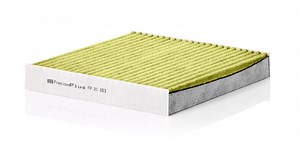 FP 21 003 MANN-FILTER Pollen filter Activated Carbon Filter with polyphenol, with antibacterial action, Particulate filter (PM 2.5), with fungicidal effect, Activated Carbon Filter, 211 mm x 205 mm x 30 mm, FreciousPlus | AUTODOC price and review