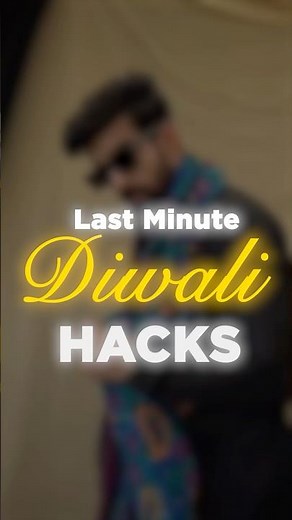Last Minute Diwali Hacks #diwali #shorts
