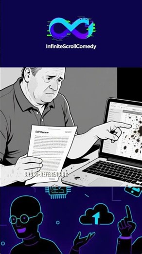 Performance Review: Confused Managers #workhumor, #skit, #satire, #funny, #infinitescrollcomedy