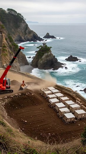 21K views · 344 reactions | Epic Coastal Shrine Build in Japan! #shrine #construction #japan | Vu Tips & Tricks | Facebook
