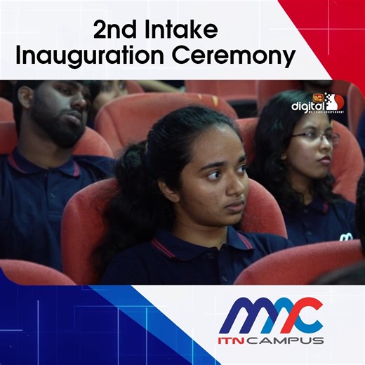 ITN Multimedia Campus - 2nd Intake Inauguration Ceremony පිවිසෙන්න www.itncampus.edu.lk #ITNCampus #MediaRevolution #EducationSriLanka #MultimediaEducation #SriLanka #ITN #MMCSriLanka #MediaEducation #FutureOfMedia #MMC #ITNDigital | ITN Campus