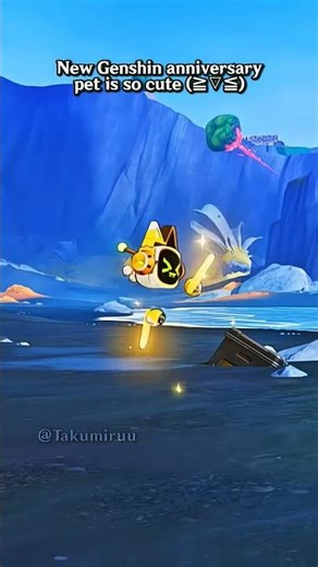 New Genshin Anniversary Pet Is So Cute