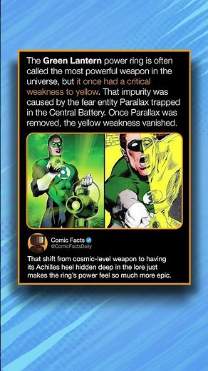 The Green Lantern power ring is often called the most powerful weapon in the universe, but it once