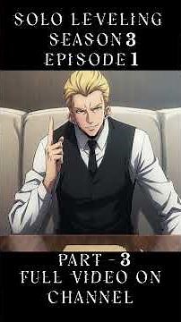 Jin-Woo's Power Upgrage Failed Solo Leveling Season 3 - PART 3 | DokiDoki TV #nobatidao #anime