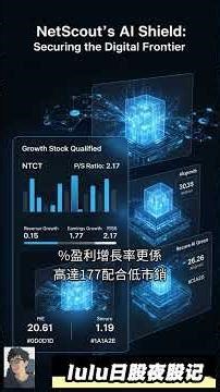 🚀 NTCT业绩爆发！AI驱动15%营收增长，股海寻宝新机遇！@trade247s #NTCT #lulu日股夜股记 #AI投资 #网络安全