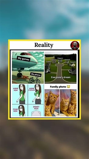 Expectation vs Reality 😂 | Gamer Life, Friend Circle & Family Meme#shorts