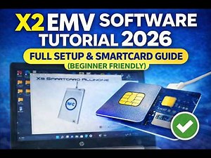 X2 EMV Software Tutorial 2026 | Full Setup & Smartcard Guide (Beginner Friendly)