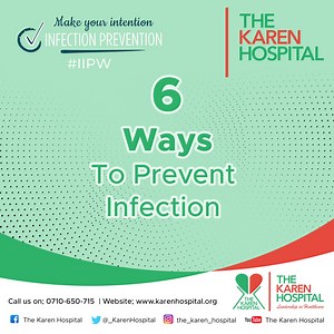 As we celebrate World Infection Prevention week here are some tips to break the chain of infection! #makeyourintentionknown #infectionpreventionweek #tkhcares #thekarenhospital | The Karen Hospital | Facebook