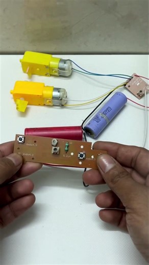 Remote Controller Testing Using DC Motors