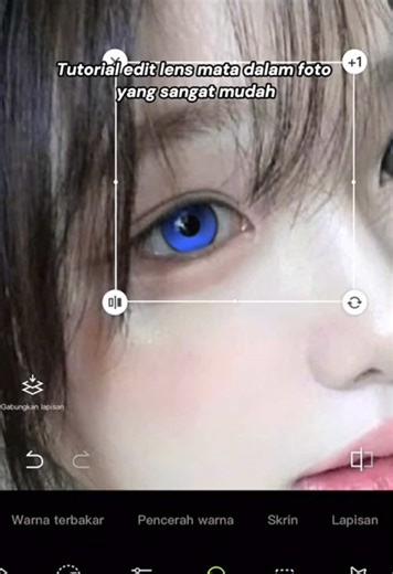 Tutorial edit lens mata dalam foto yang sangat mudah #photoediting #colorcontacts #hypicforu #hypic #hypiccreator @HypicVietnam