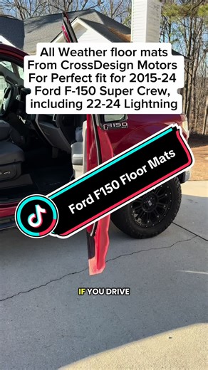 Motor Tpe Floor Mats for Ford F-150 (2015-2024)