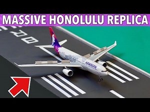MASSIVE Gemini Jets Honolulu Model Airport Update w/ Aviation18!