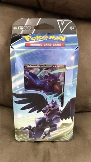 Pokémon TCG Corviknight V Battle Deck. Do you collect theme decks? #pokemon #pokemoncards #tcg