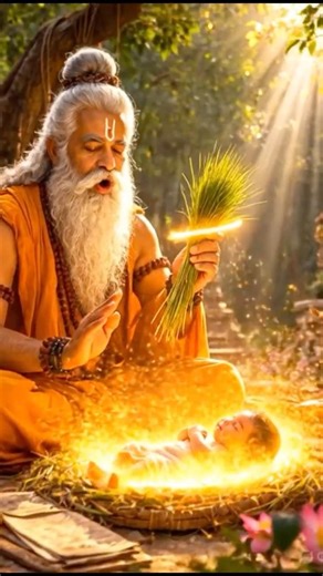 जब ऋषि Valmiki ने घास से पैदा किय| एक बालक! 😱 लव-कुश के जन्म का असली रहस्य #facts #shorts