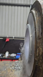 When using Liquid Nitrogen ALMOST doesn’t go to plan #cee #cuttingedgeengineering #excavatorrepair #bigmachines #engineeringproblems #machinistlife | Cutting Edge Engineering Australia