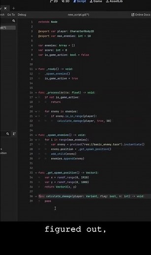 UPDATE! GDScript Function Helper (formerly Function Type Autocomplete) - Godot 4 Asset Demo