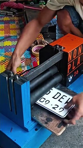 How License Plates Are Made #AutomotiveTips #MechanicLife #CarHacks #AutoEducation #diymechanics